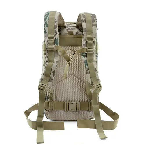 Camouflage Tactical Backpack – Multi-Compartment MOLLE Rucksack for Outdoor Use